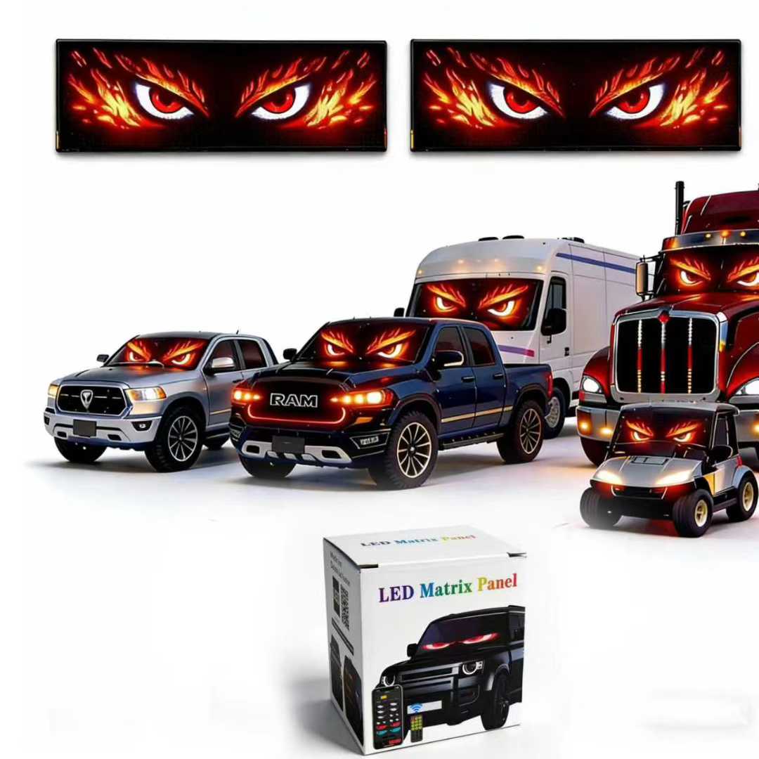 Remote Control Car - 2 adet/takım LED Esnek Ekran RGB