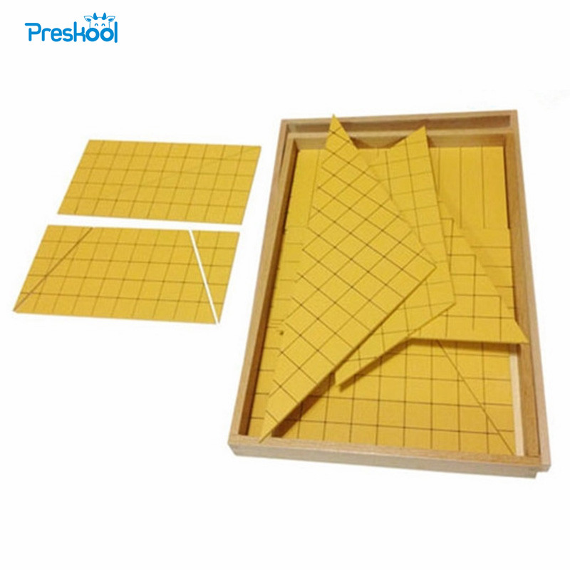 Kids Toys Yellow - Montessori çocuklar oyuncak bebek ahşap sarı