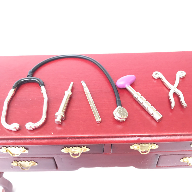 Kids Toys Doctor Set - 15/17 cm labubu giyim Stetoskop Seti