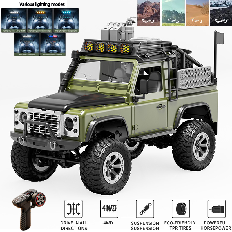 Kids Toys Cycle - KF90 1:12 4WD RC Tırmanma Arabası
