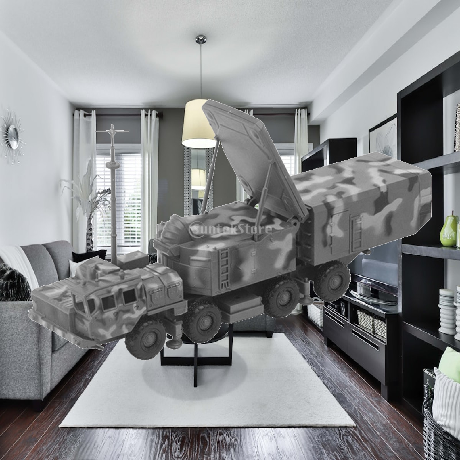 Kids Toys In Store - 1/72 S-300 Füze Sistemleri Aracı Plastik