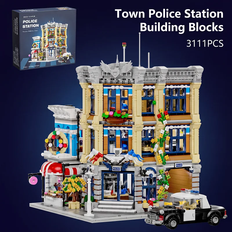 Kids Toys In Store - 6 Figürlü Modüler Bina Blokları ile