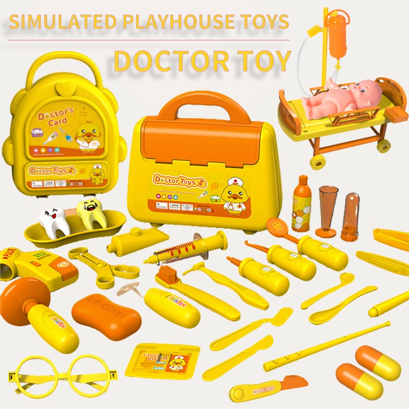 Kids Toys Doctor Set - Çocuk Doktorları, Hemşireler, Diş Hekimleri, Rol
