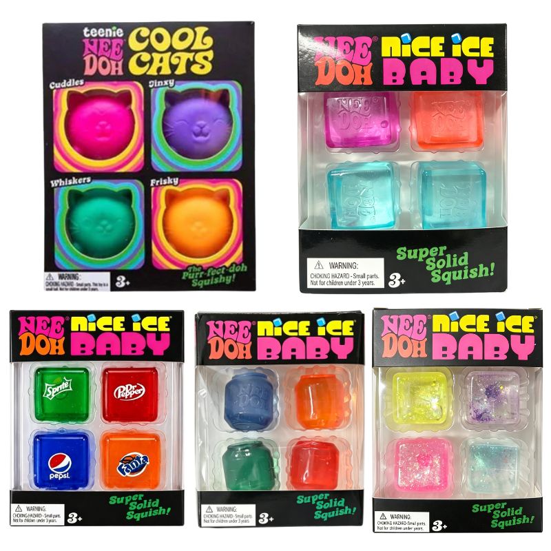 Kids Toys Bag - Mini 4'lü Paket Set Needoh Nice
