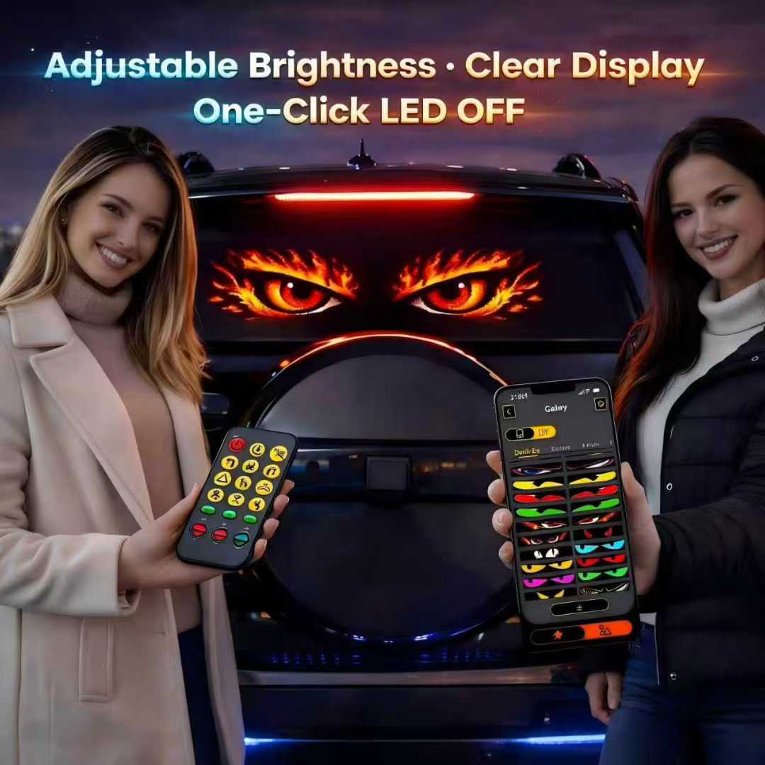 2 adet/takım LED Esnek Ekran R - Remote Control Car incelemesi ve fiyatı