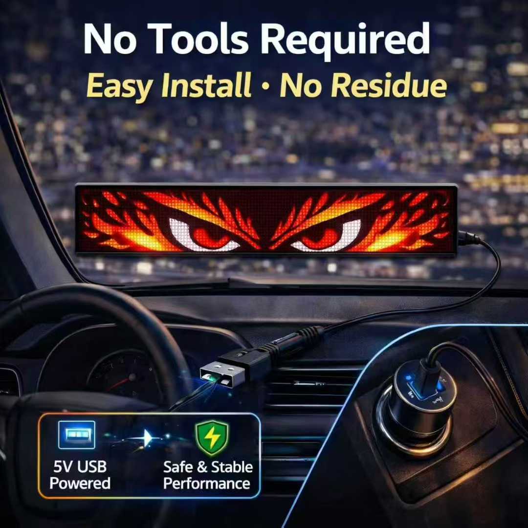 2 adet/takım LED Esnek Ekran R - Remote Control Car incelemesi ve fiyatı