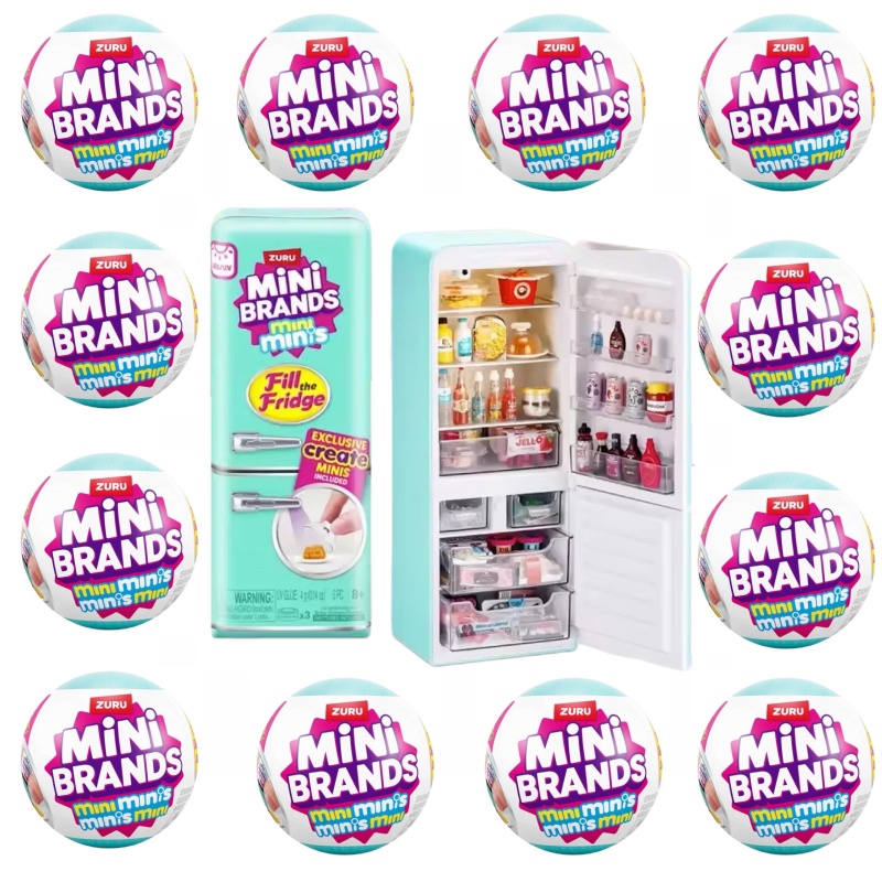 Yeni ZURU Mini Markalar Buzdol - Kids Toys Brand incelemesi ve fiyatı