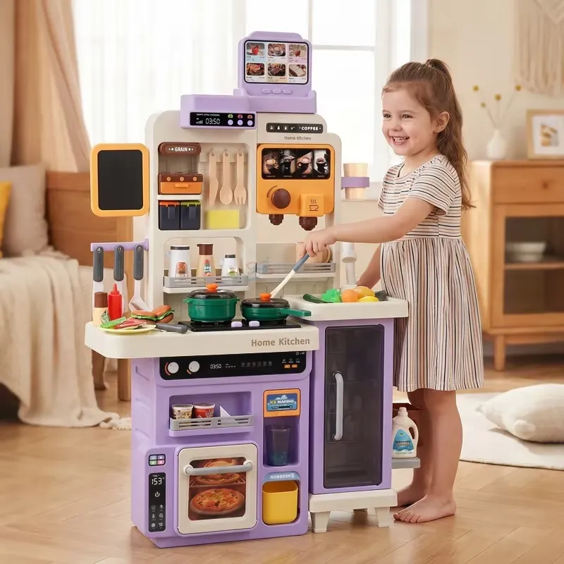 90cm Büyük Çocuklar İçin Işıkl - Kids Toys Kitchen incelemesi ve fiyatı