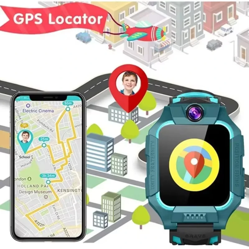 Yeni çocuklar akıllı saat SOS  - Kids Smartwatch Gps incelemesi ve fiyatı