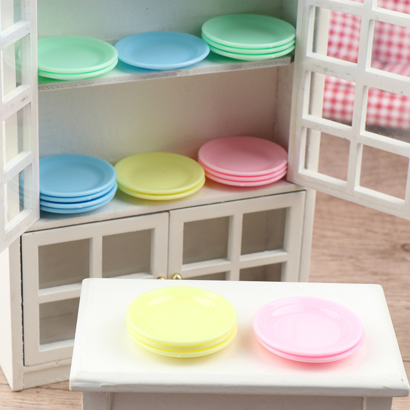 5 adet Dollhouse Mini gıda pla - Kids Toys Kitchen incelemesi ve fiyatı
