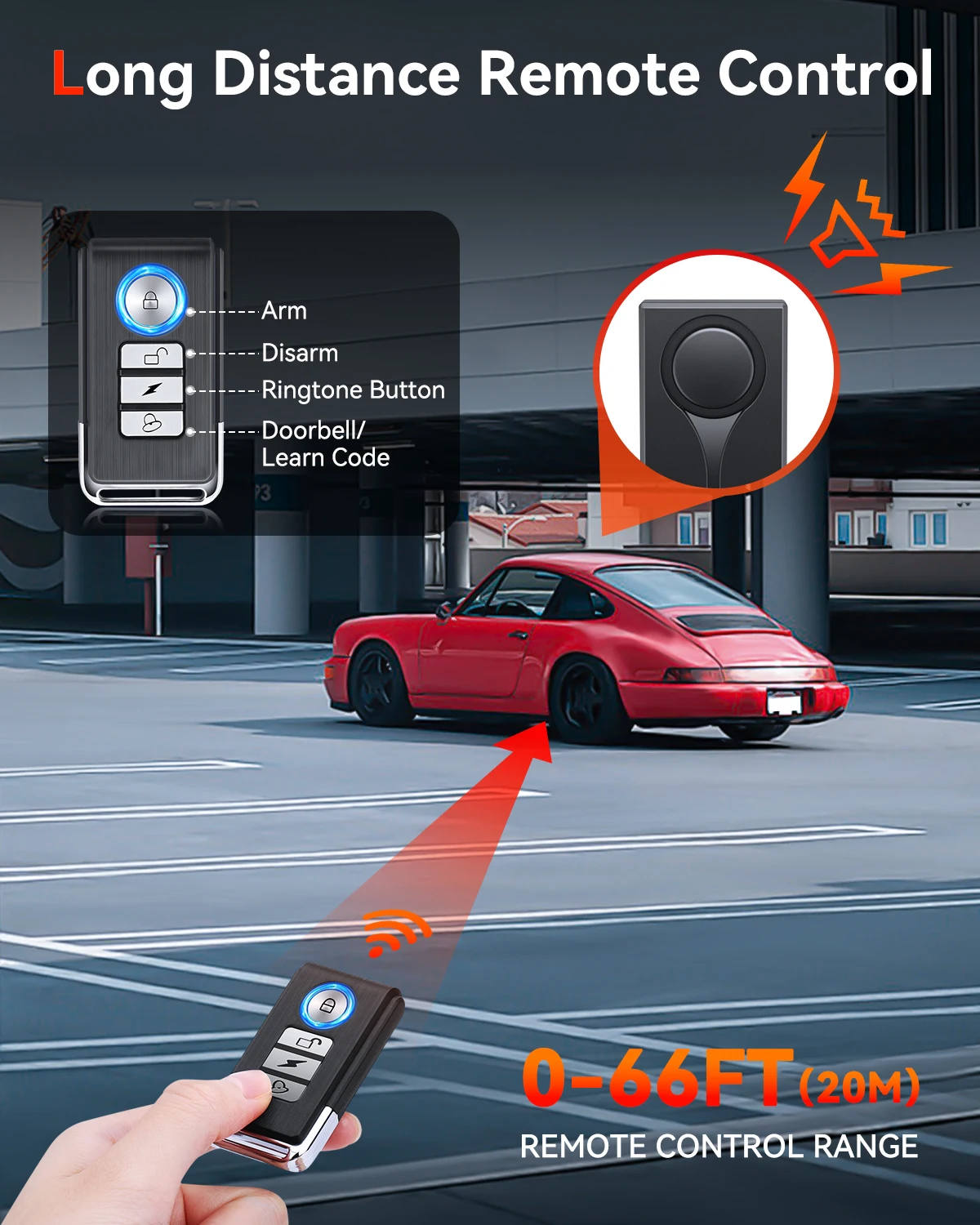 Extractme RV Alarm 108dB Araç  - Remote Control Car incelemesi ve fiyatı