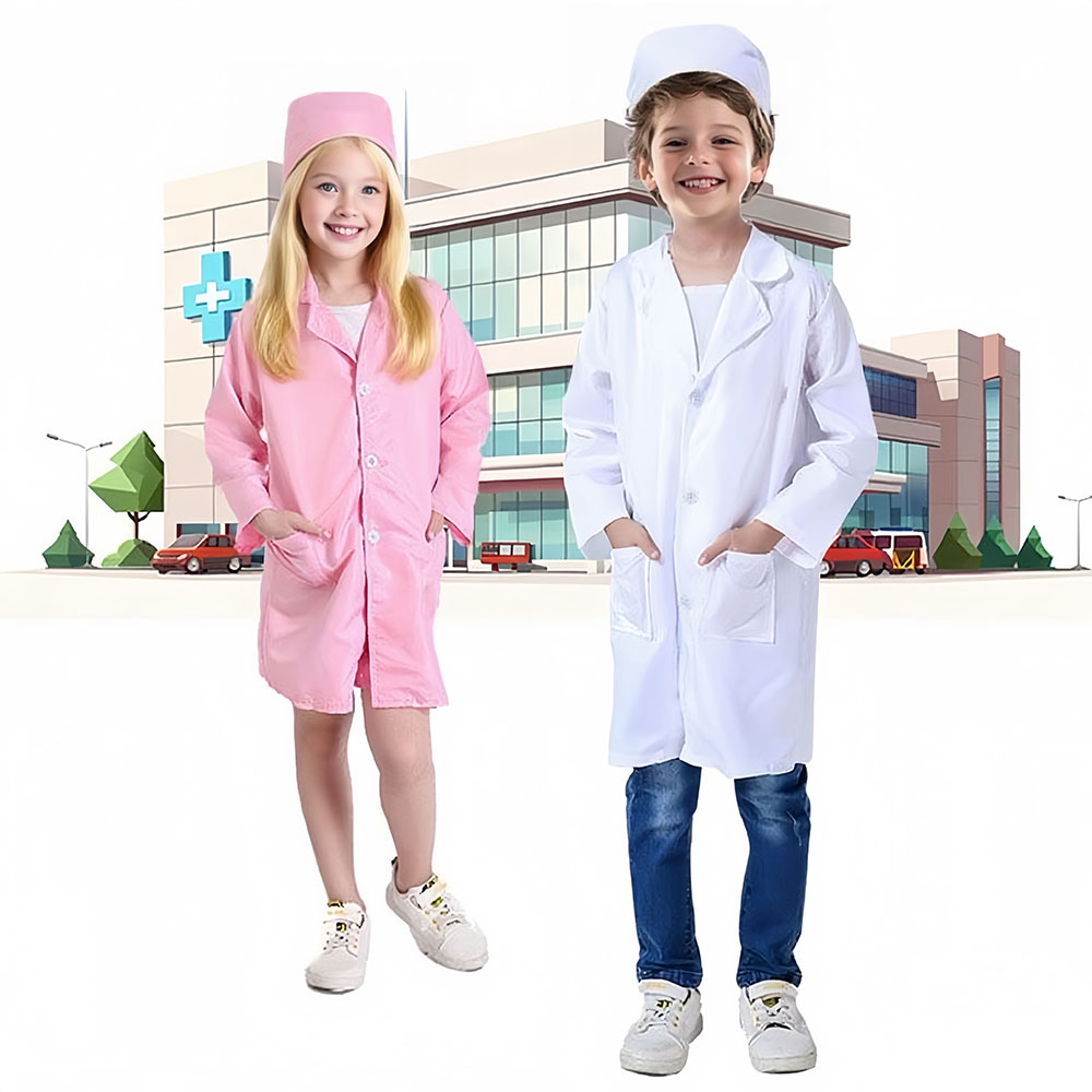 2 Parçalı Çocuk Doktor Kostümü - Kids Toys Doctor Set incelemesi ve fiyatı