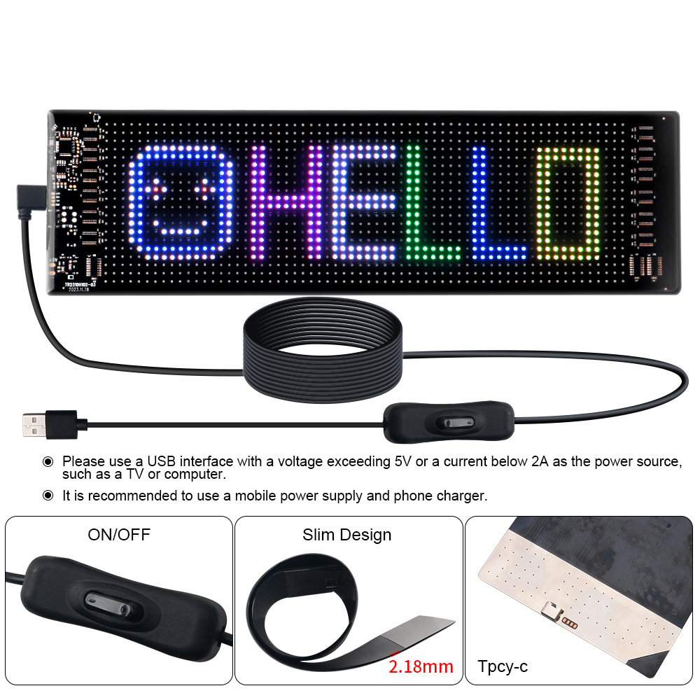 LED Matris Piksel Panel Kayan  - Remote Control Car incelemesi ve fiyatı