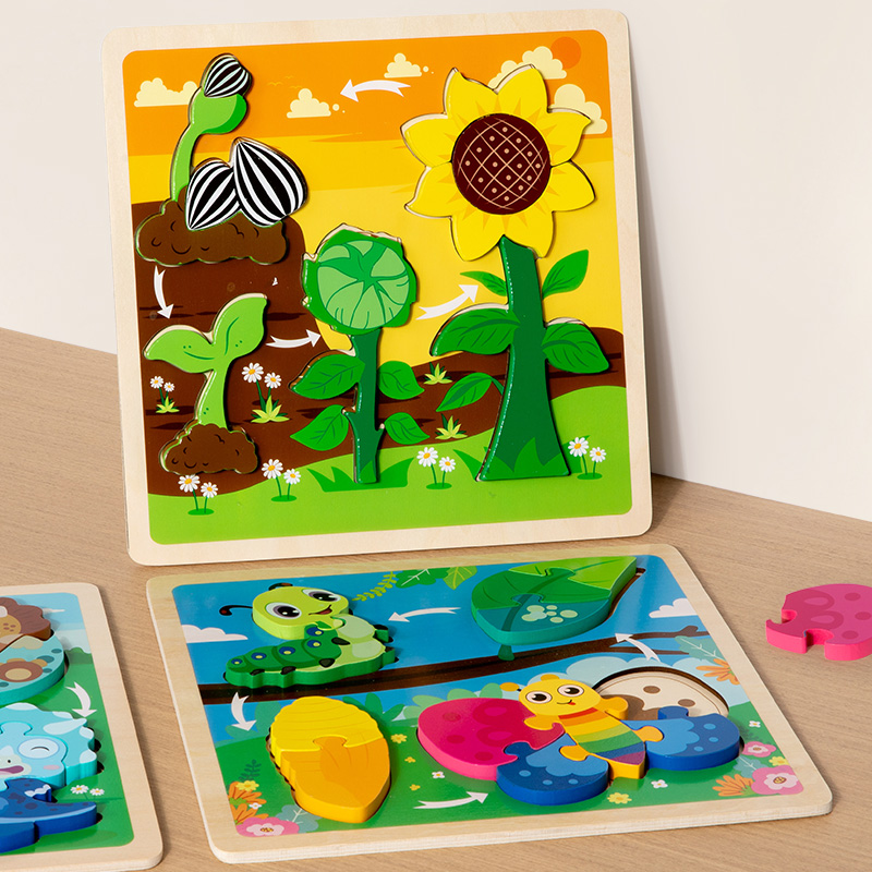 Bebek Oyuncak Ahşap 3D Bulmaca - Kids Toys Cycle incelemesi ve fiyatı