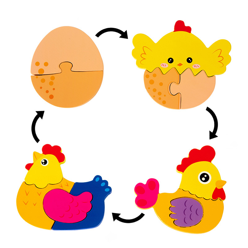 Bebek Oyuncak Ahşap 3D Bulmaca - Kids Toys Cycle incelemesi ve fiyatı