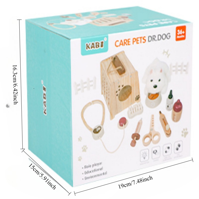 Ahşap Evcil Hayvan Doktor Seti - Kids Toys Doctor Set incelemesi ve fiyatı